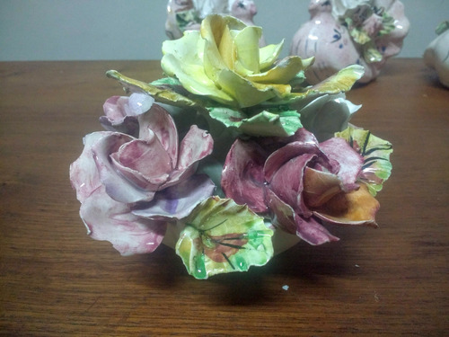 Adornos Cerámica Esmaltada Paloma Pato Consulta Dispo O Lote (Usado)