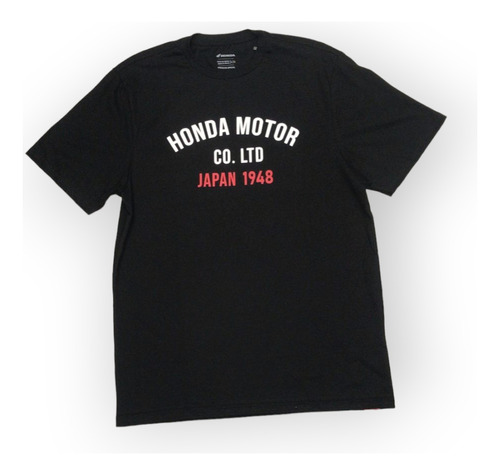Camiseta Masculina Honda Japan  - Preta