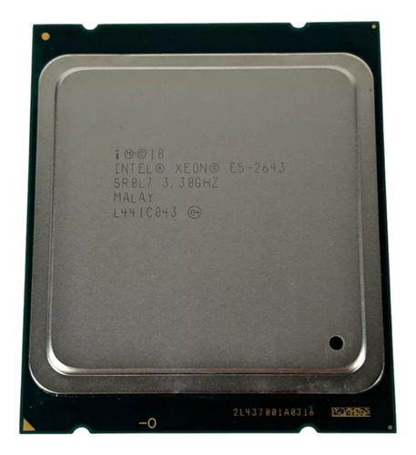 Processador Intel Xeon E5-2643 3.3ghz 4-core Sr0l7