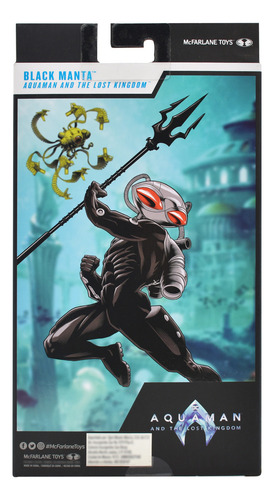Dc Multiverse Black Manta Aquaman Lost Kingdom Mcfarlane Cd