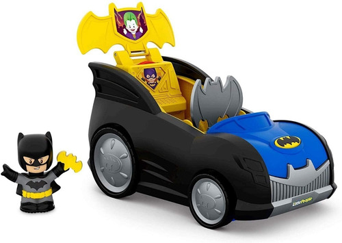 Batman Fisher Price Batimovil Baticueva 2 En 1 Little People