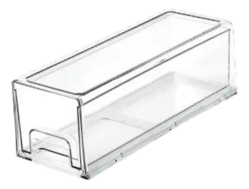 Cajón De Almacenamiento Apilable Transparente, M
