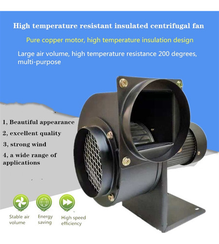 120w Ventilador Centrífugo Para Churrasqueiras Extrator