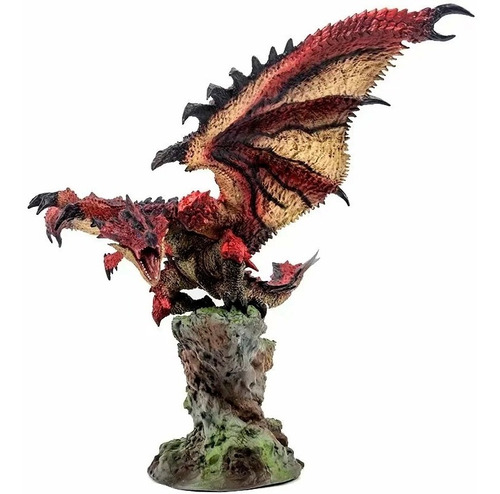 Estatua Dragon Marron. Liolaeus. Monster Hunter. 22 Cms. 