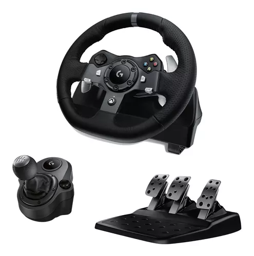 Volante Pedales Y Palanca Logitech G920 Pc / Xbox One Negro