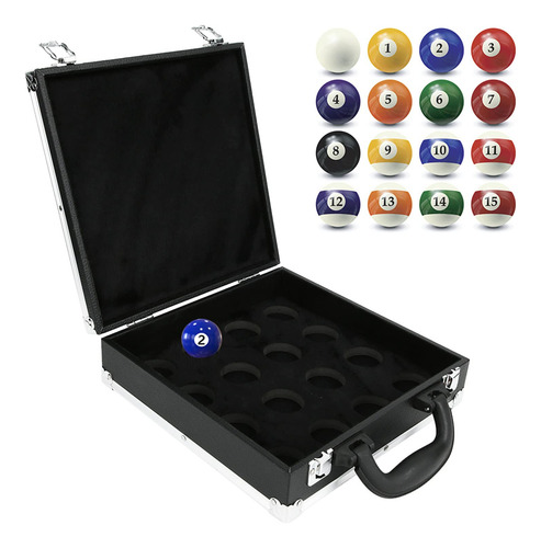 Ejoyous - Caja De Almacenamiento De Bolas De Billar, Bolsa D
