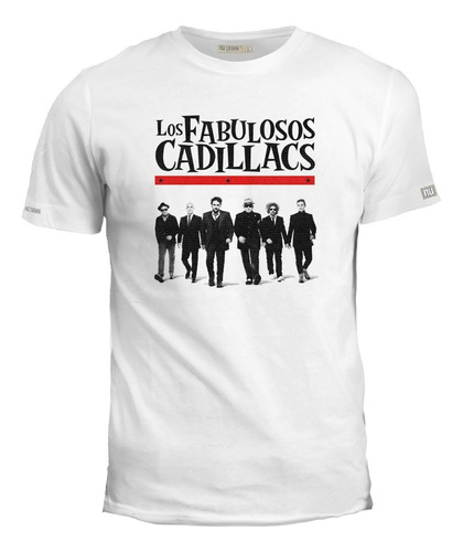 Camiseta Los Fabulosos Cadillacs Rock En Español Logo Ink