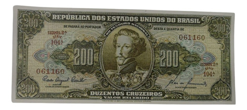 L-2669 C-098 Cr$ 200,00 Bela Cédula Não Original Inglesinha 