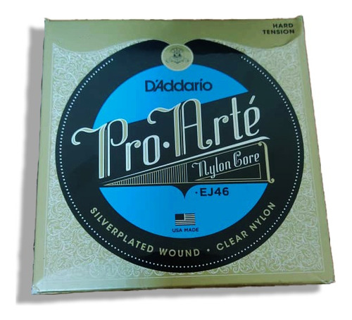 Cuerdas Para Guitarra D'addario Pro Arté Tensión Alta