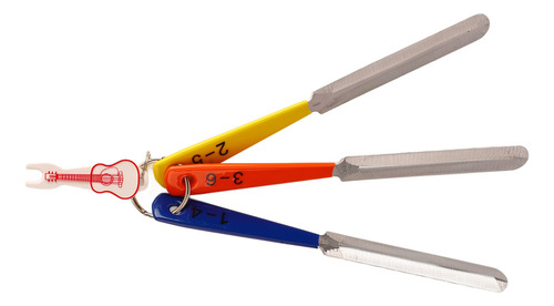 Juego De Limas Para Guitarra, Tuerca Eléctrica De Acero Inox