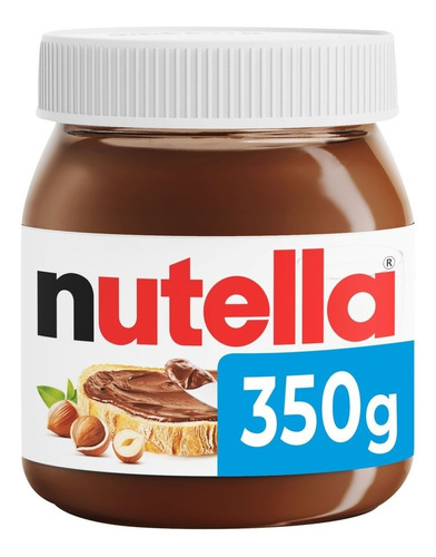 Nutella Chocolate Creme De Avelã Com Cacau 350g Original