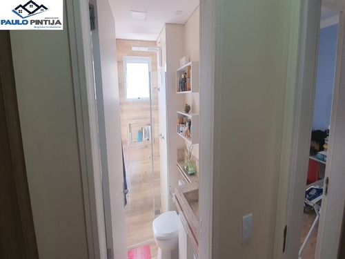 Imagem 18 de 30 de Apartamento No Condomínio Eco Vila Tipuana Com Móveis Planejados - Ap01597 - 67866511