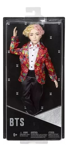 Bts V Idol Versión Kpop Muñeco Mattel Sellado De Fabrica