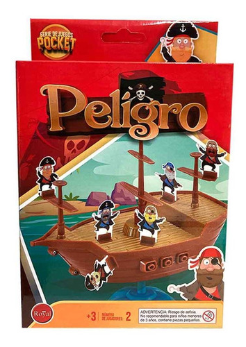 Juego Didáctico Peligro Piratas Royal