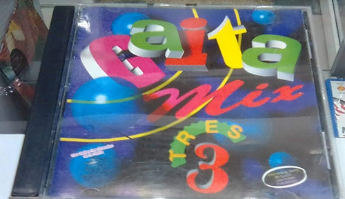 Gaita Mix 3. Cd Original Usado. Qqb.