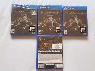 Shadow Of War Middle Earth Ps4 Nuevo Original.