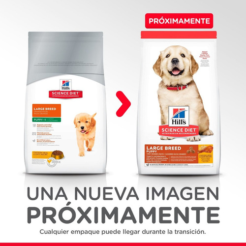 Imagen 3 de 8 de Alimento Perro Croquetas Raza Grande Cachorro 13 Kg Hill's
