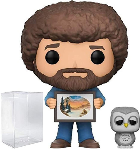 Figura De Accion Funko Pop! Bob Ross La Alegría De Pintar