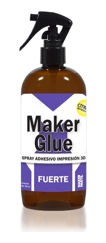 Spray Adhesivo Impresión 3d Makerglue Citrico 500ml Gatillo