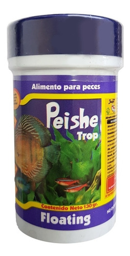  Alimento Shulet Peishe Trop 130g Flote P/peces Tropicales