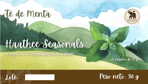 Haathee Seasonals Menta (pack De 6)