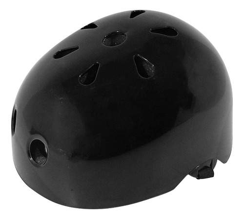 Casco De Proteccion Niños Niñas Skate Roller Bicicleta Patin Color Negro Talle S