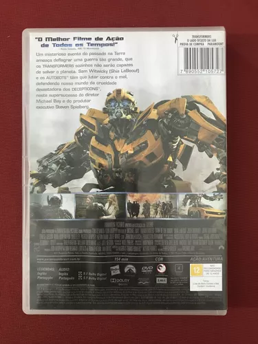 DVD Transformers O Lado Oculto Da Lua Original Michael Bay