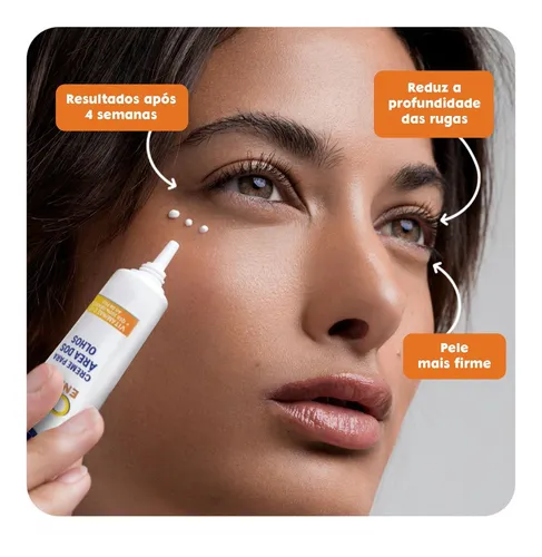 Creme Antissinais Área Dos Olhos Q10 Vitamina Com 15g Nivea Tipo de pele Normal