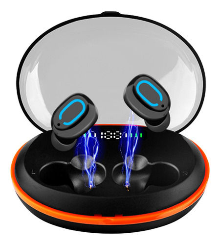 Audífonos Bluetooth 5.1 Audífonos Inalámbricos Lámpara D