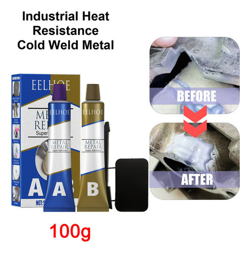 Kit De Reparo De Metal Do Tanque De Combustível 100g