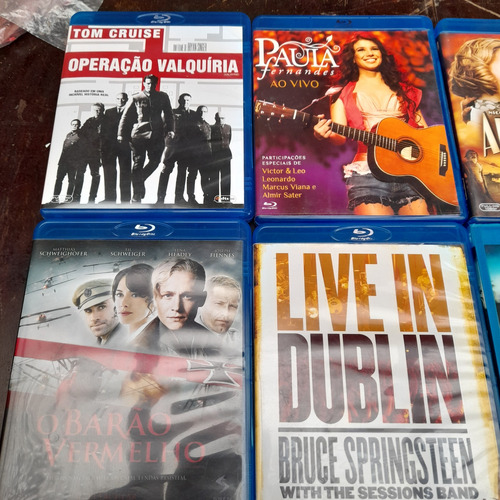 Imagem 3 de 4 de Blu Ray Disc Lote Com 8 Unidades Originais Filme E Música