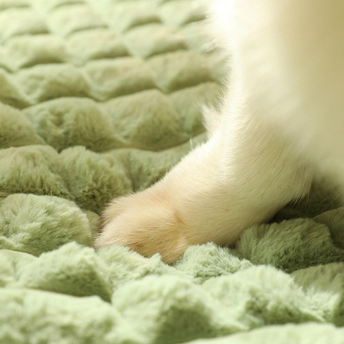 ) Cómoda Cama Para Mascotas Mat Dog Cat Sleeping L Verde L