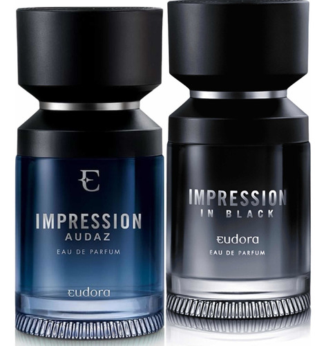 Impression Audaz 100ml + Impression In Black 100ml Perfumes