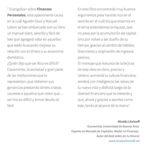Quién Dijo Que Es Difícil? Ser Rico - Finanzas Personales