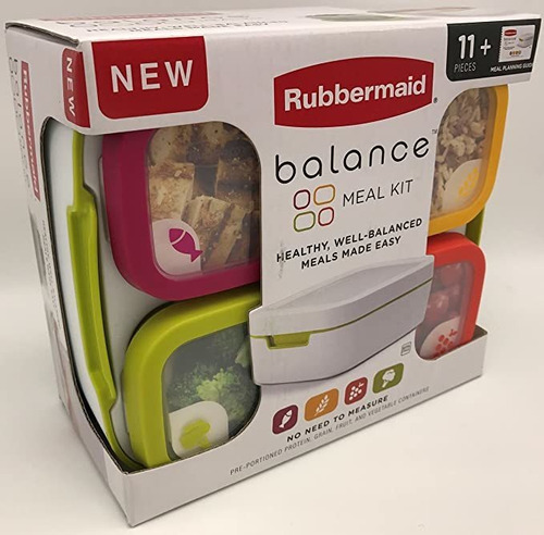 Rubbermaid Balance De 11 Piezas Conjunto De La Comida Kit |