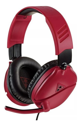 Audífonos Sony Ps4 Turtle Beach Recon 70 Wired Chat Rojo