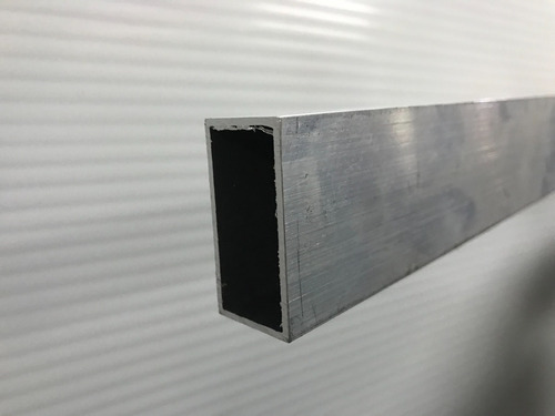 Perfil De Aluminio Tubo Rectangular 80x40mm Largo X 6 Metros