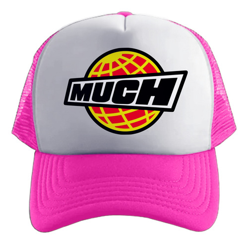 Much Music Logo Canal De Musica Gorra Friki Tu Eres Rosa Chicle Talle Único Regulable Much Music Logo Canal De Musica