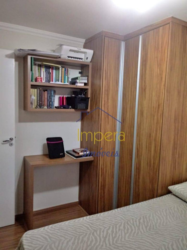 Apartamento Spazio Santos Dumont Com 2 Dormitórios À Venda, 54 M² Por R$ 210.000 - Parque Residencial Flamboyant - São José Dos Campos/sp - Ap0149