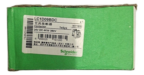 Contactor Tesys-d Bobina 24vdc Ac-3 9a Lc1d09bd