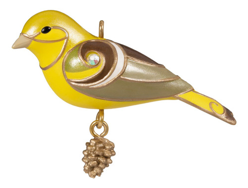 Keepsake Adorno Navidad Miniatura Mini Lady Western Tanager