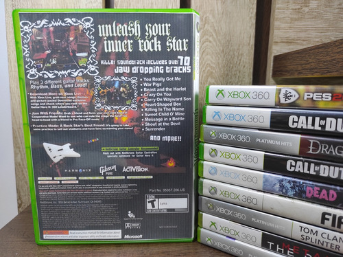 Jogo Guitar Hero 2 Ii Original Xbox 360 - Midia Física (Usado)