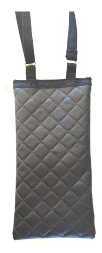 Capinha Bolsa Porta Celular Visor Touch Zíper Alça Comprida