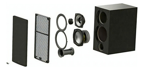 Elac Uni-fi 2.0 Ub52 Altavoces De Estantería (par), Negro