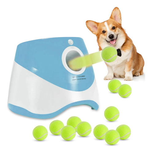 Lanzador Automático De Pelotas Juego Interactivo Para Perros