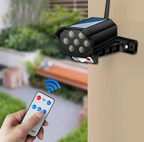 Reflector Foco Sensor De Movimiento Recargable Con Luz Solar