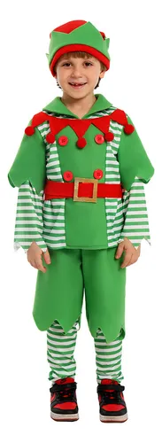 comprar Trajes De Navidad,niños Navidad Duendes Juego De Rol Trajes