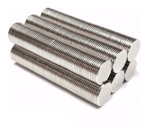 20pcs. Imã Super Forte 12x1 Neodímio Pastilha 12mmx1mm N52
