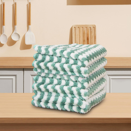 Toallas De Cocina Reutilizables, 5 Uds., Paños De Limpieza,