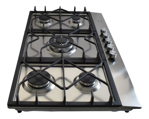 Parrilla Supra 5 Quemadores En Acero Inoxidable De 87 Cm